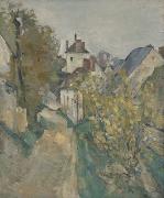 Paul Cezanne La maison du Docteur Gachet a Auvers-sur-Oise oil painting